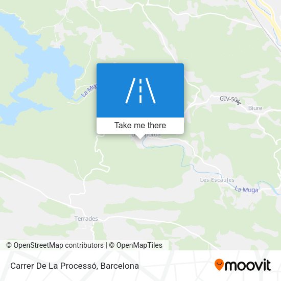 Carrer De La Processó map