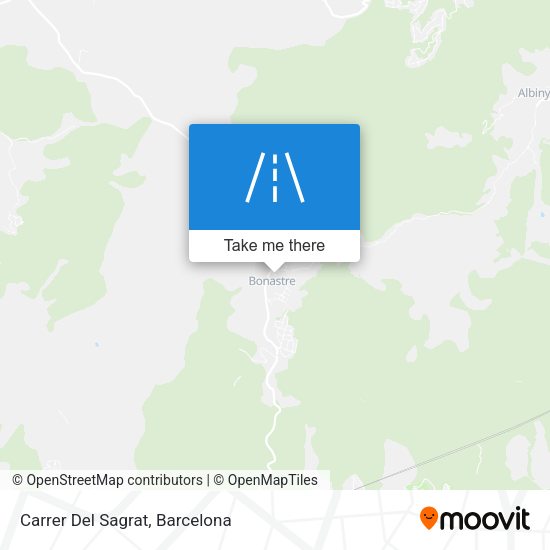 Carrer Del Sagrat map