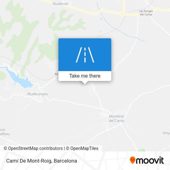 Camí De Mont-Roig map