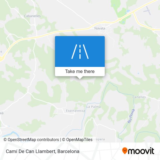 Camí De Can Llambert map