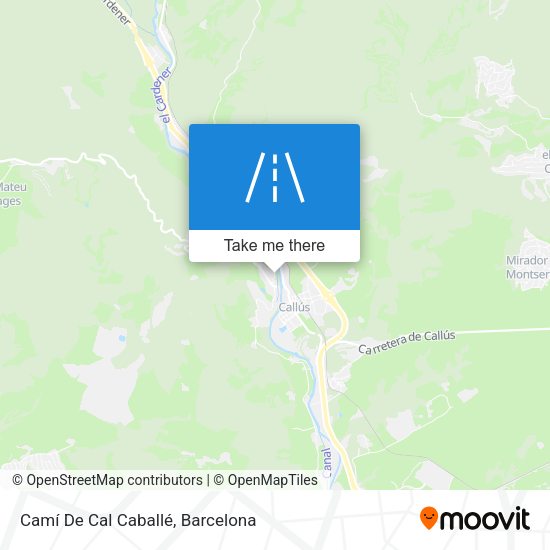 Camí De Cal Caballé map