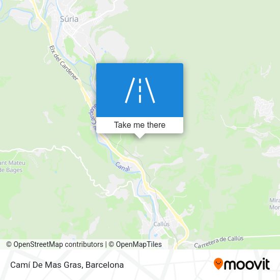 Camí De Mas Gras map