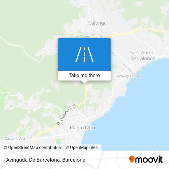 Avinguda De Barcelona map