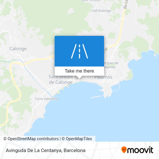 Avinguda De La Cerdanya map