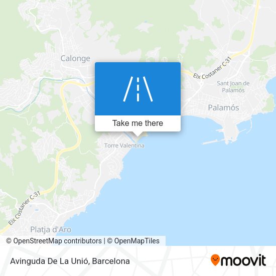 Avinguda De La Unió map
