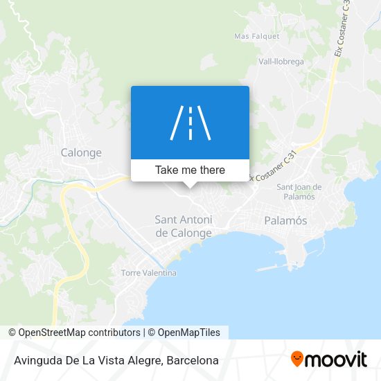Avinguda De La Vista Alegre map