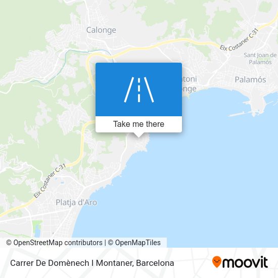 Carrer De Domènech I Montaner map