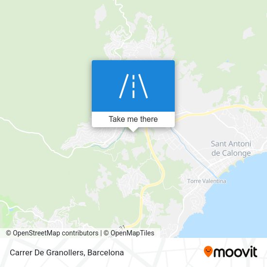 Carrer De Granollers map