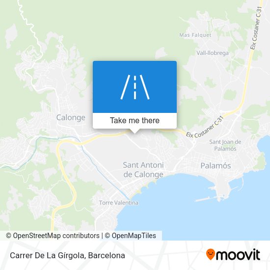 Carrer De La Gírgola map