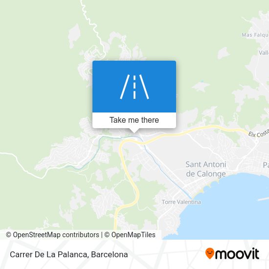Carrer De La Palanca map