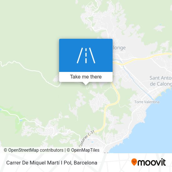 Carrer De Miquel Martí I Pol map