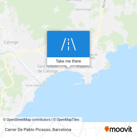 Carrer De Pablo Picasso map