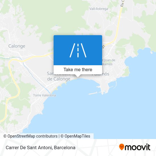Carrer De Sant Antoni map