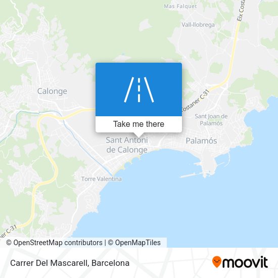 Carrer Del Mascarell map