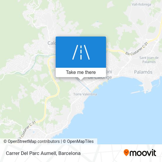 Carrer Del Parc Aumell map