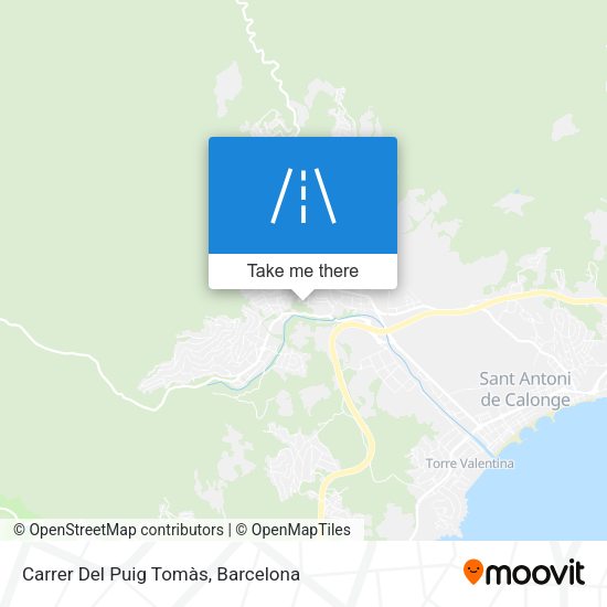 Carrer Del Puig Tomàs map