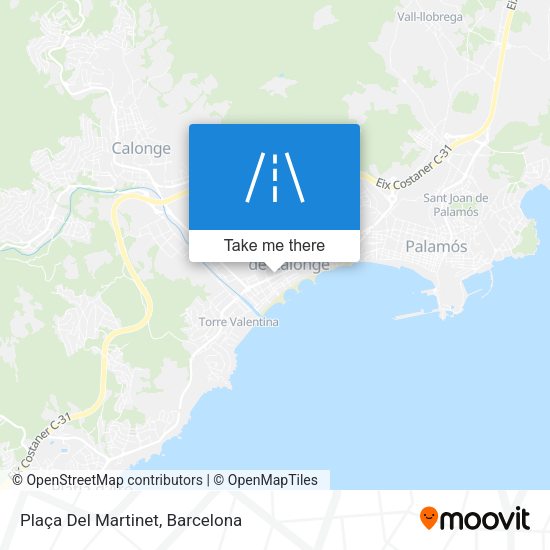 Plaça Del Martinet map