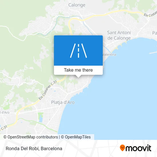 Ronda Del Robí map