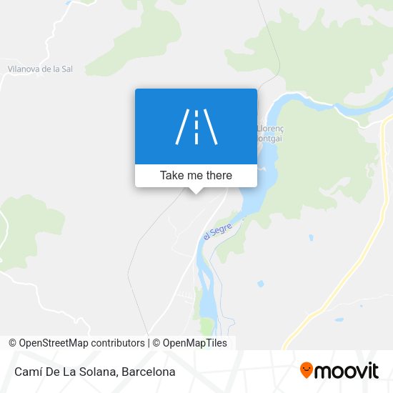 Camí De La Solana map