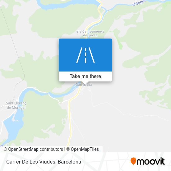Carrer De Les Viudes map