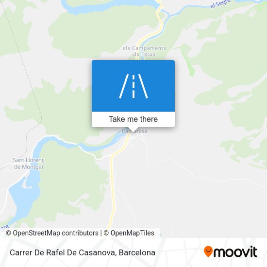 Carrer De Rafel De Casanova map