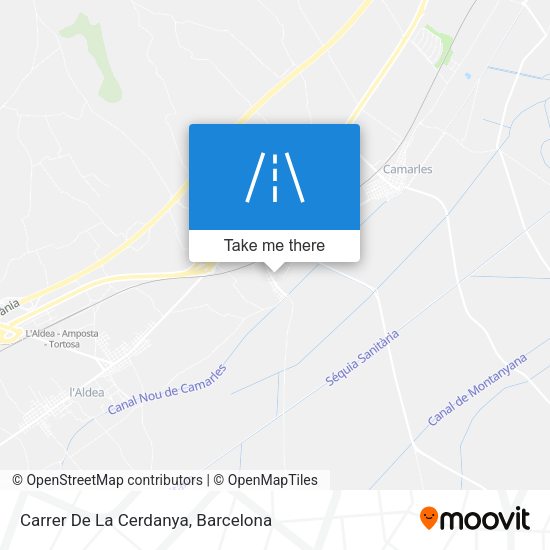 Carrer De La Cerdanya map
