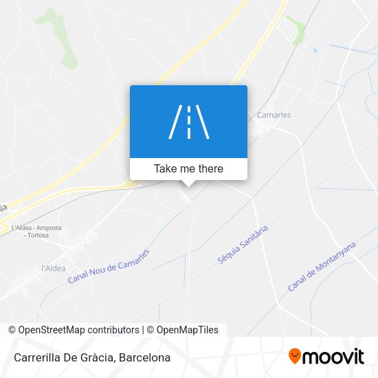Carrerilla De Gràcia map