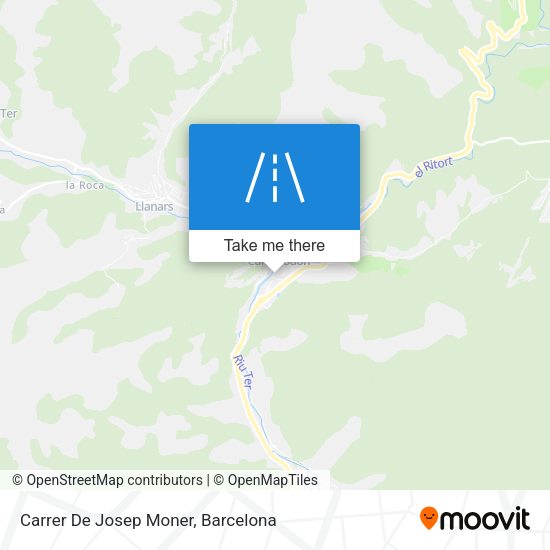 Carrer De Josep Moner map