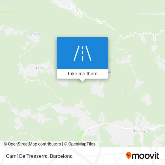 Camí De Tresserra map