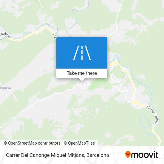 Carrer Del Canonge Miquel Mitjans map