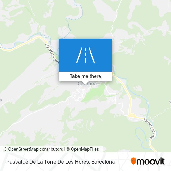Passatge De La Torre De Les Hores map