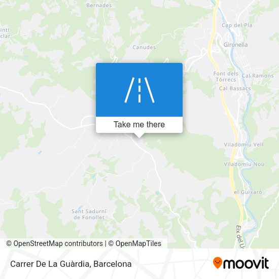 Carrer De La Guàrdia map
