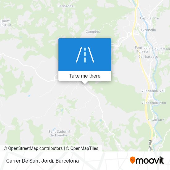 Carrer De Sant Jordi map