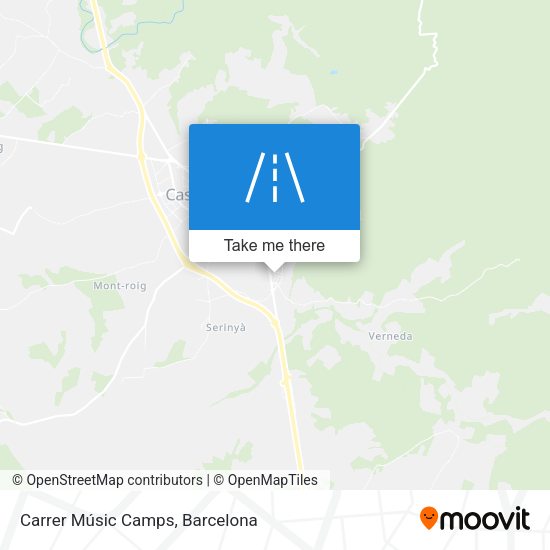 Carrer Músic Camps map