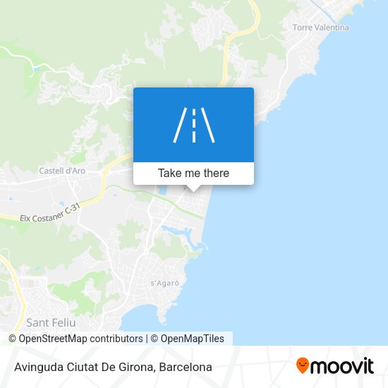 Avinguda Ciutat De Girona map