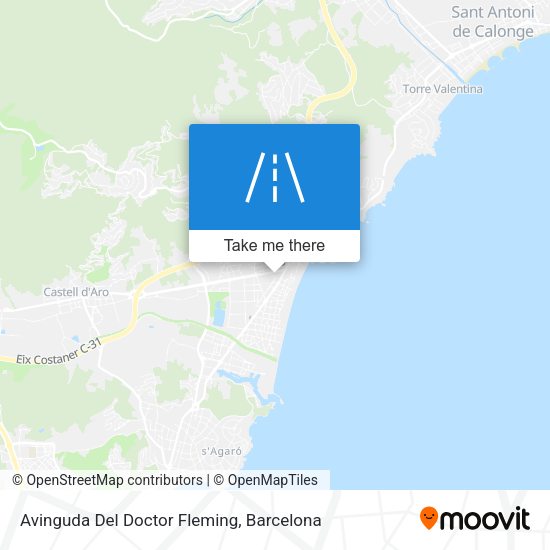 Avinguda Del Doctor Fleming map