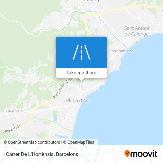 Carrer De L'Hortènsia map