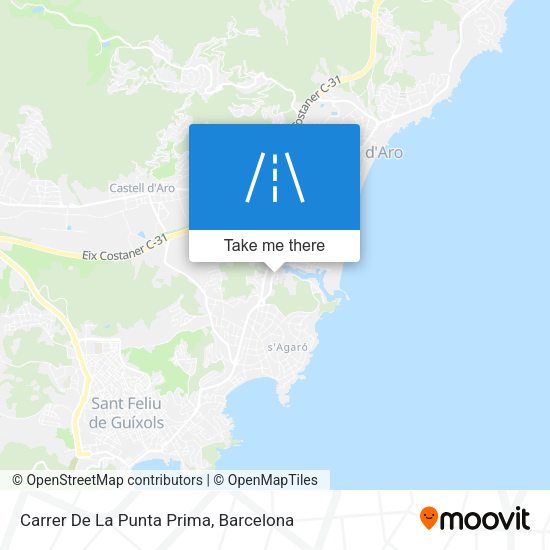 Carrer De La Punta Prima map