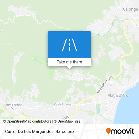 Carrer De Les Margarides map
