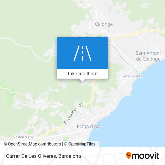 Carrer De Les Oliveres map