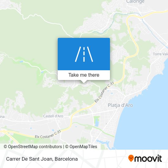 Carrer De Sant Joan map
