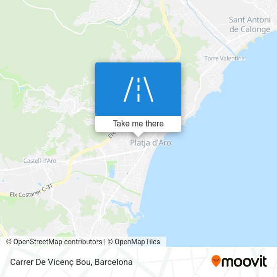 Carrer De Vicenç Bou map