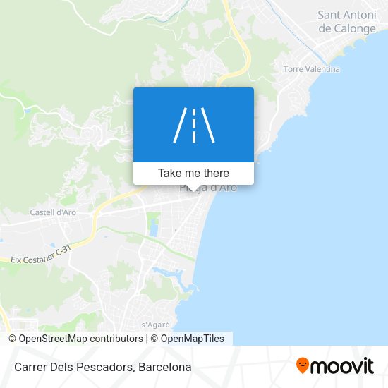 Carrer Dels Pescadors map