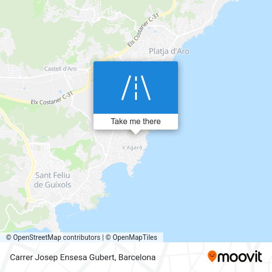 Carrer Josep Ensesa Gubert map