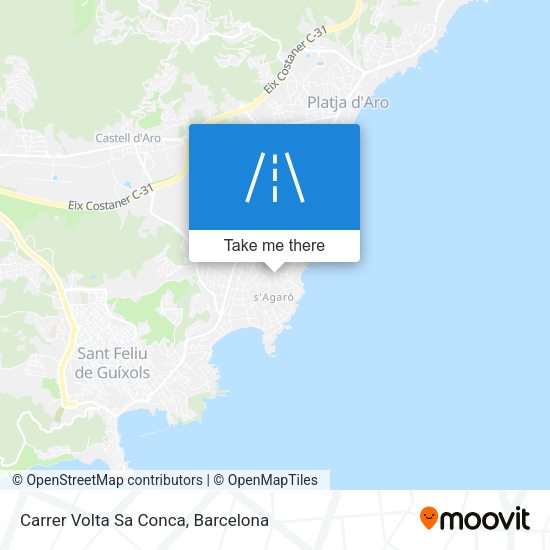 Carrer Volta Sa Conca map