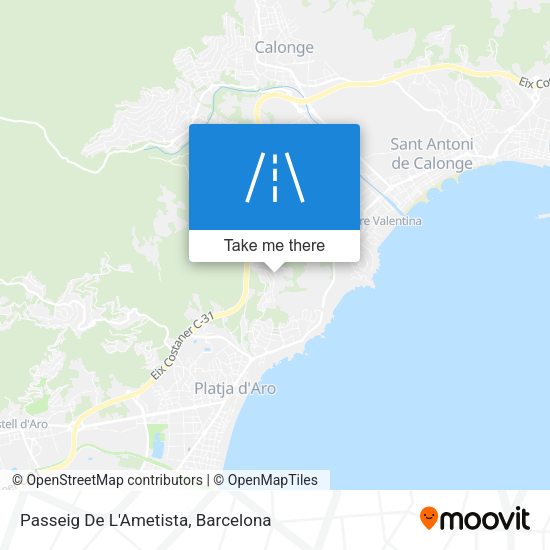 Passeig De L'Ametista map