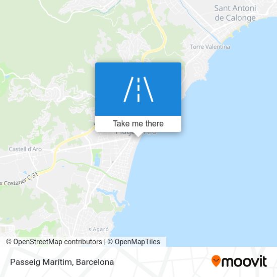 Passeig Marítim map