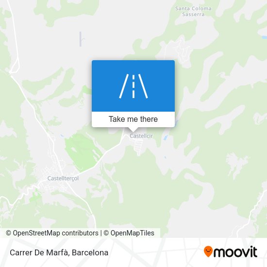 Carrer De Marfà map