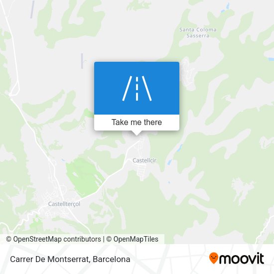Carrer De Montserrat map