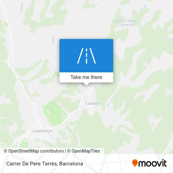 Carrer De Pere Tarrés map